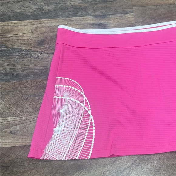 Adidas Pink Skater Mini Skirt Athletic Pleated - Picture 6 of 16